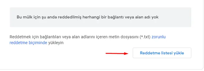 Google Disavow